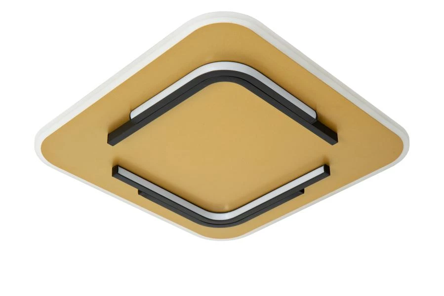 Lucide ANDREAS - Deckenleuchte - LED - 1x30W 2700K - Mattes Gold / Messing - ausgeschaltet